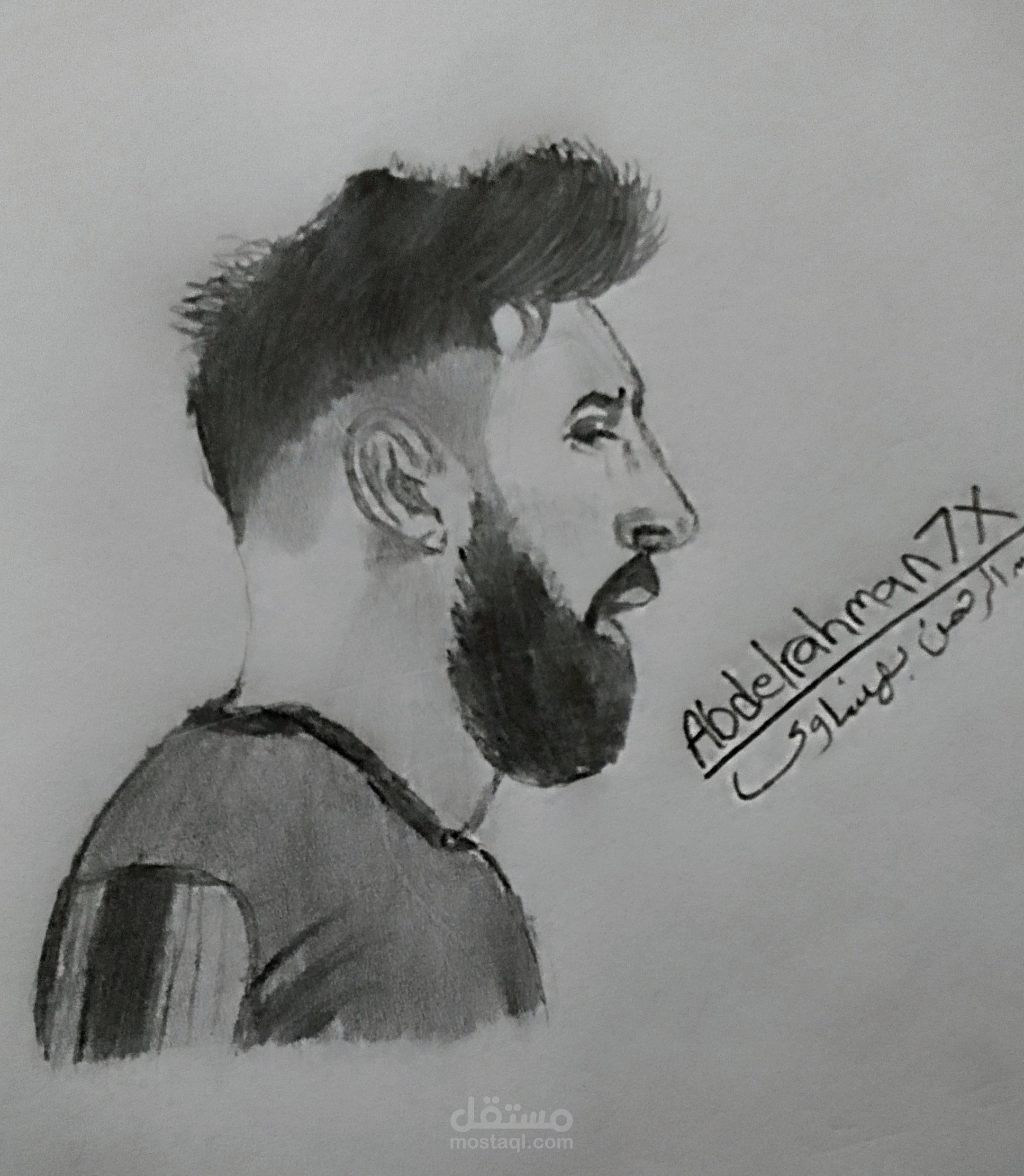 رسمه يدوى للاعب كرة القدم ميسي يمكن عمل العديد من الرسومات مثلاها كلوحات او للطباعه على الملابس والتيشيرتات او لعمل التصاميم واللوجو