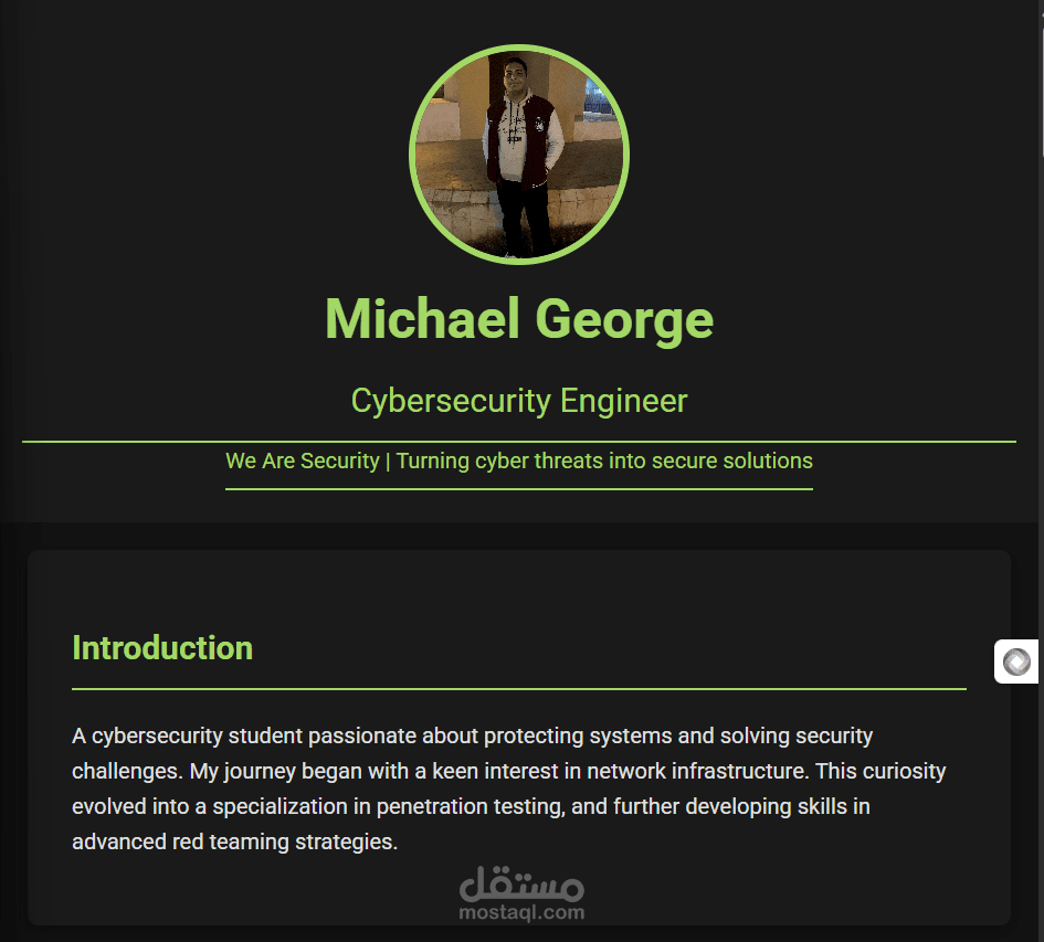 portfolio website