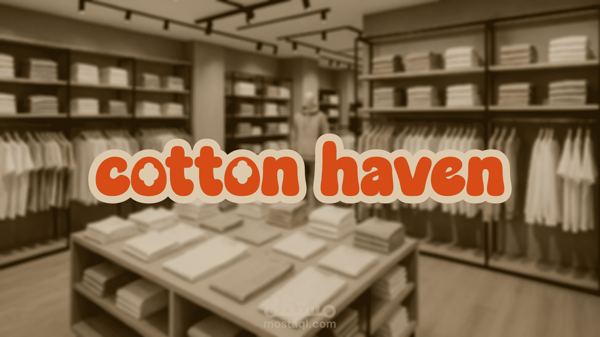 تصميم هوية بصرية لـ "cotton haven"