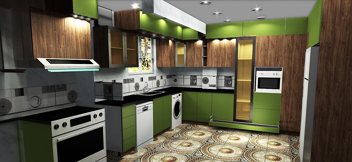 تصميم مطبخ 3D