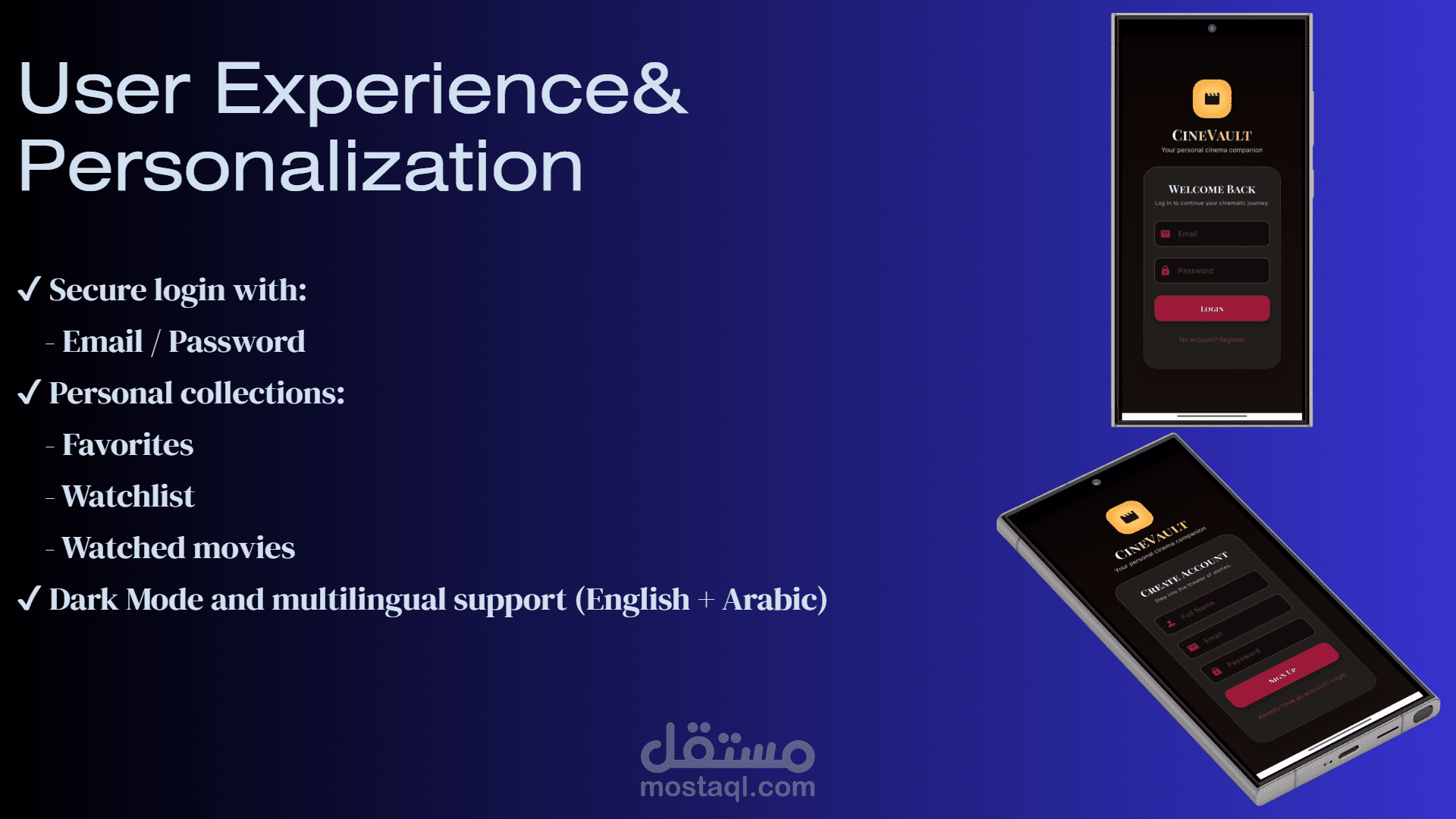 تصميم عرض تقديمي مناسب لمشروعك