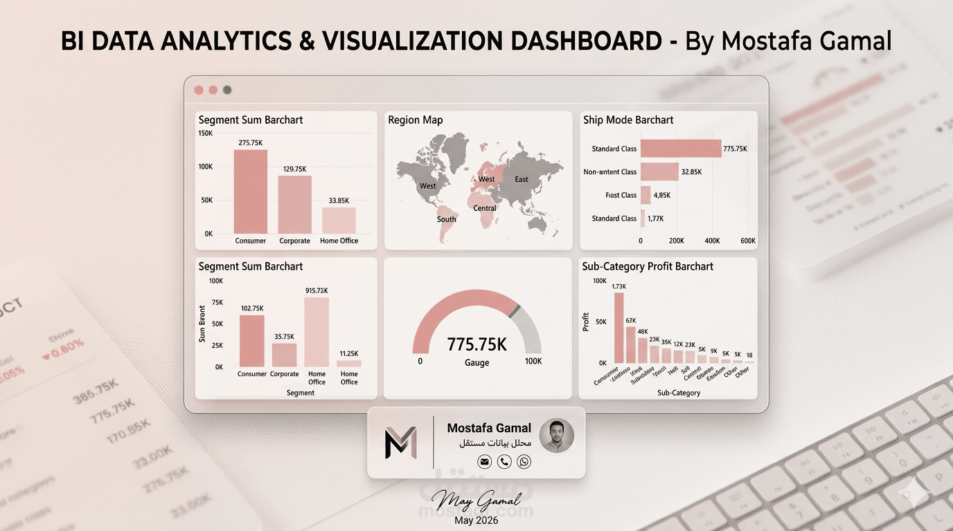 تحليل البيانات وتجسيدها بصرياً (Data Visualization) لمتابعة نمو أعمالك