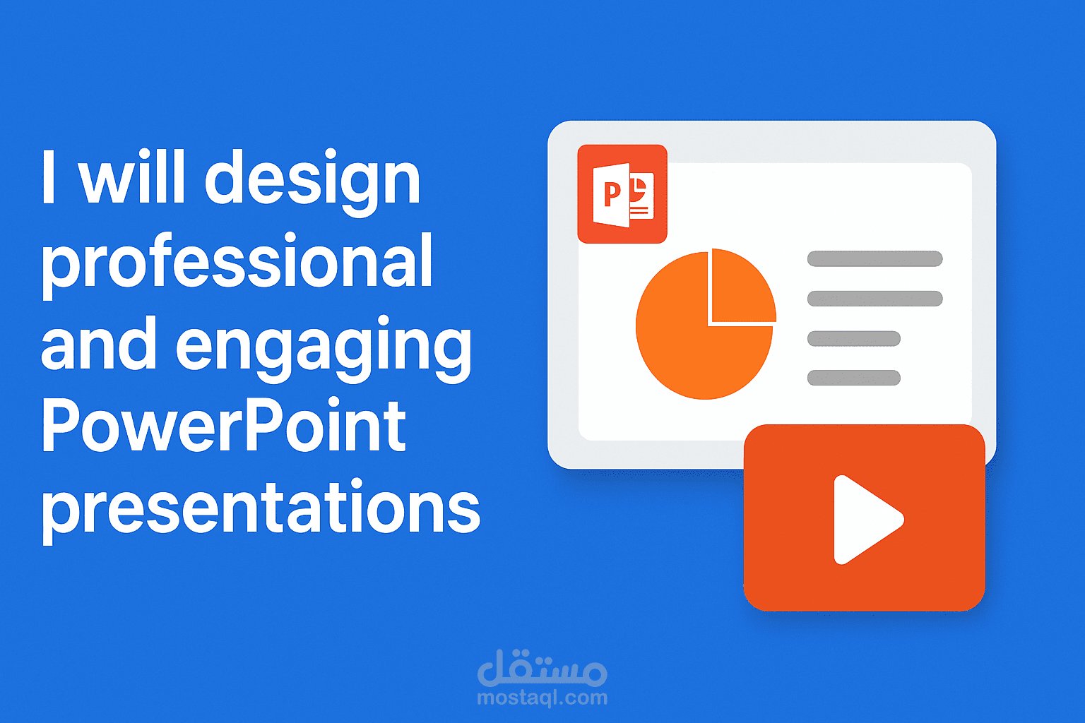 تصميم عروض PowerPoint احترافية وجذابة لعرض أفكارك بوضوح