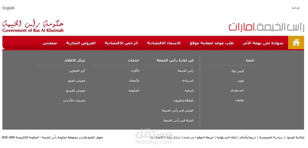 Ras ELkhima Economic Department