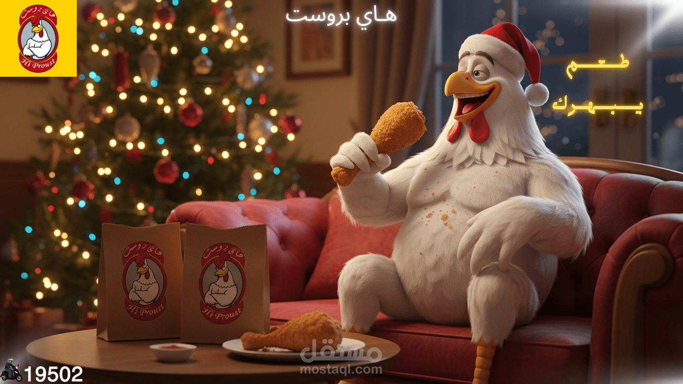 فلاير اعلان لاحد المطاعم