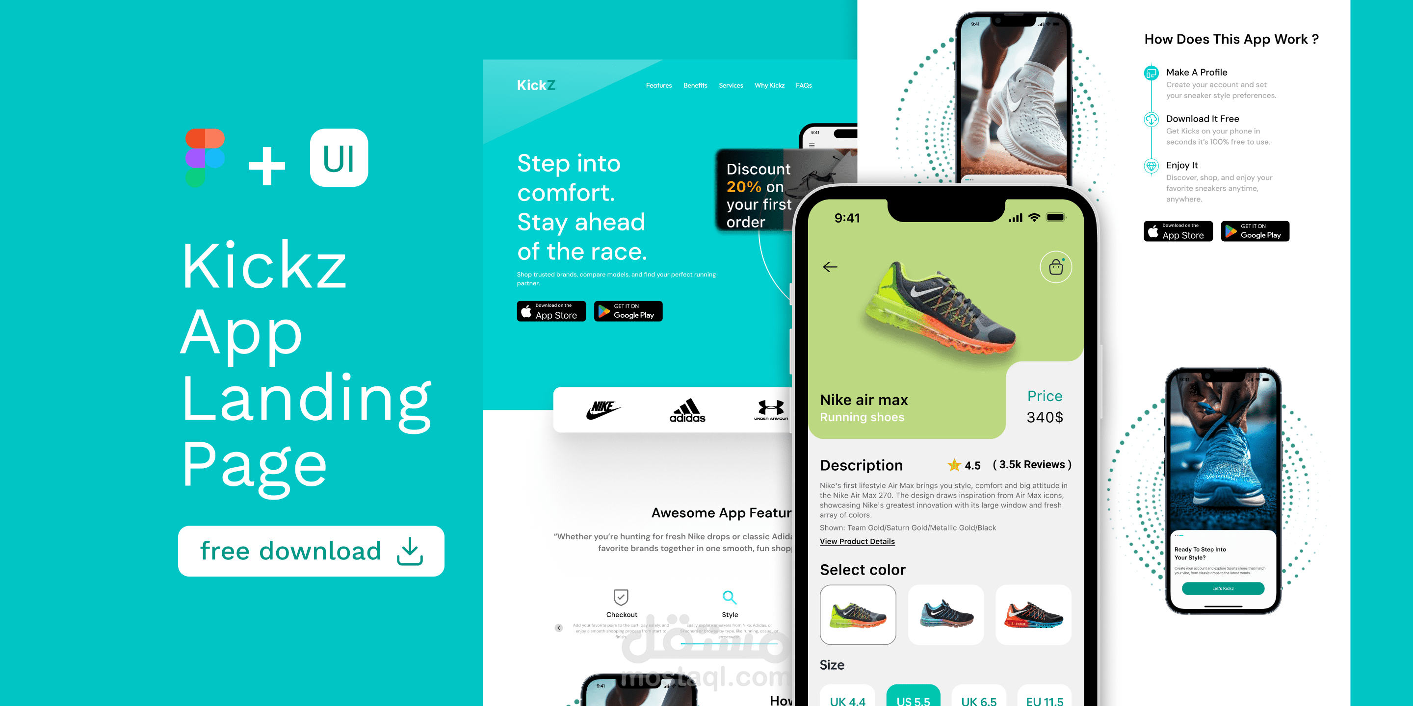 landing page