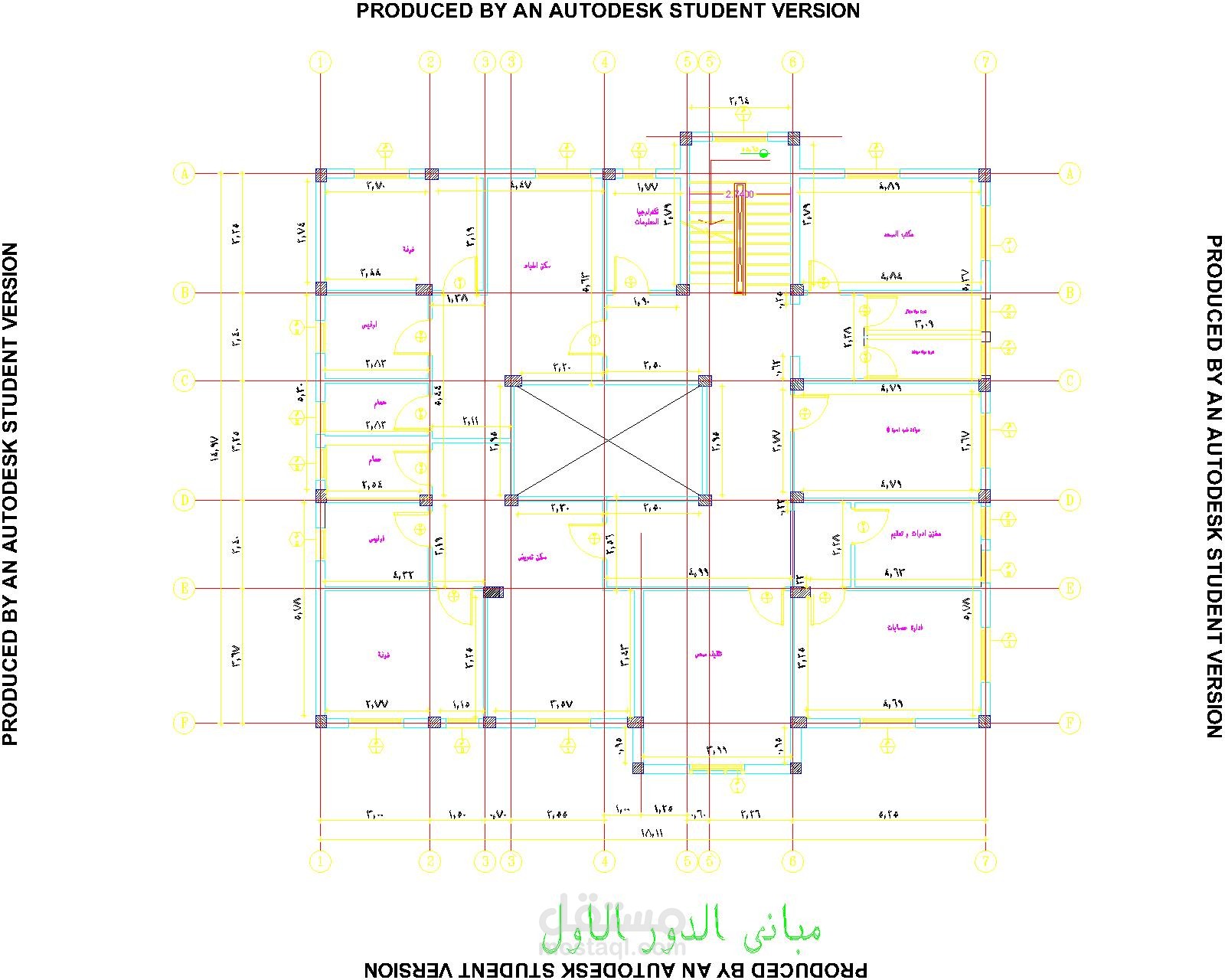 حصر مباني دور متكرر
