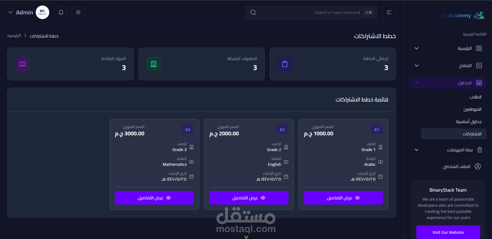 MyAcademy