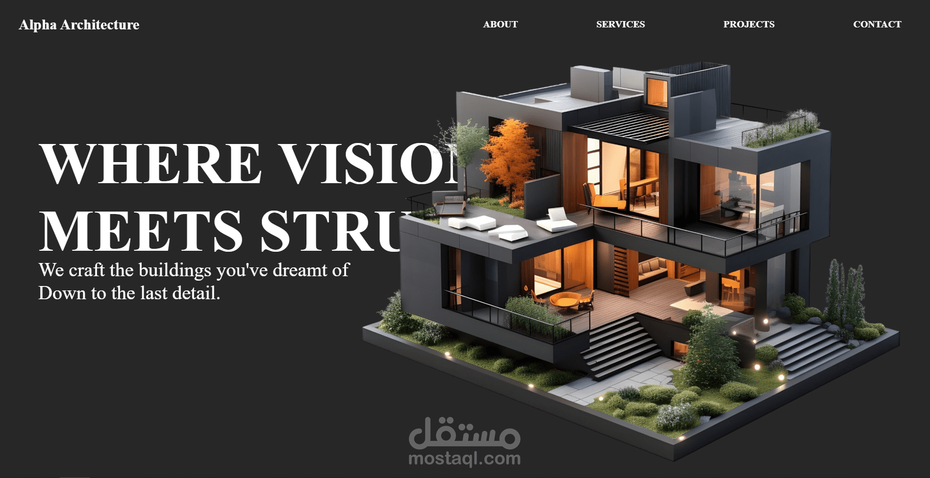 موقع "Alpha Architecture"