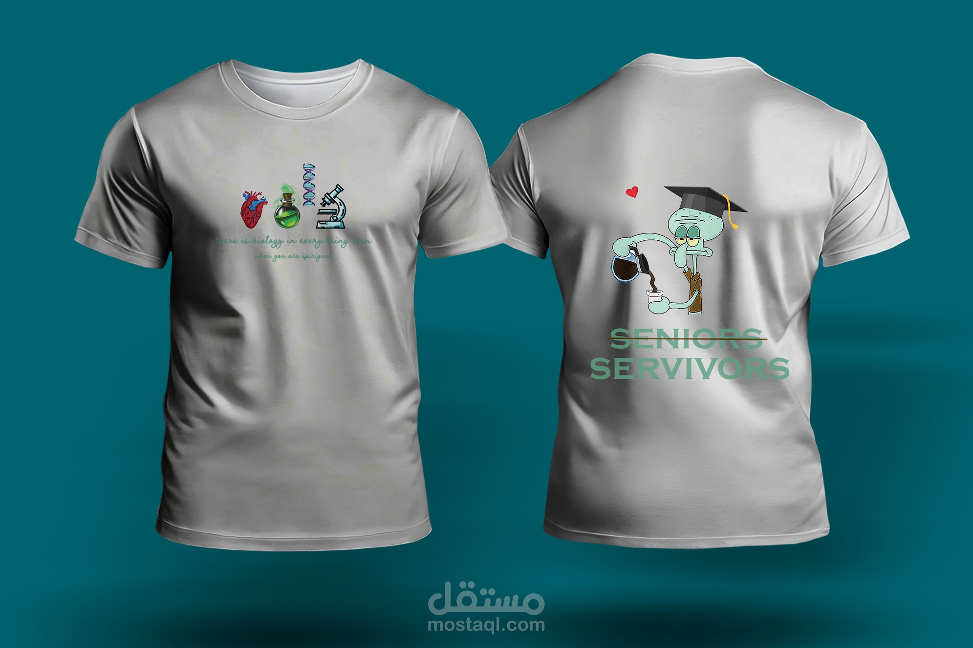 تيشرت تخرج لدفعة علوم بايوتكنولوجي