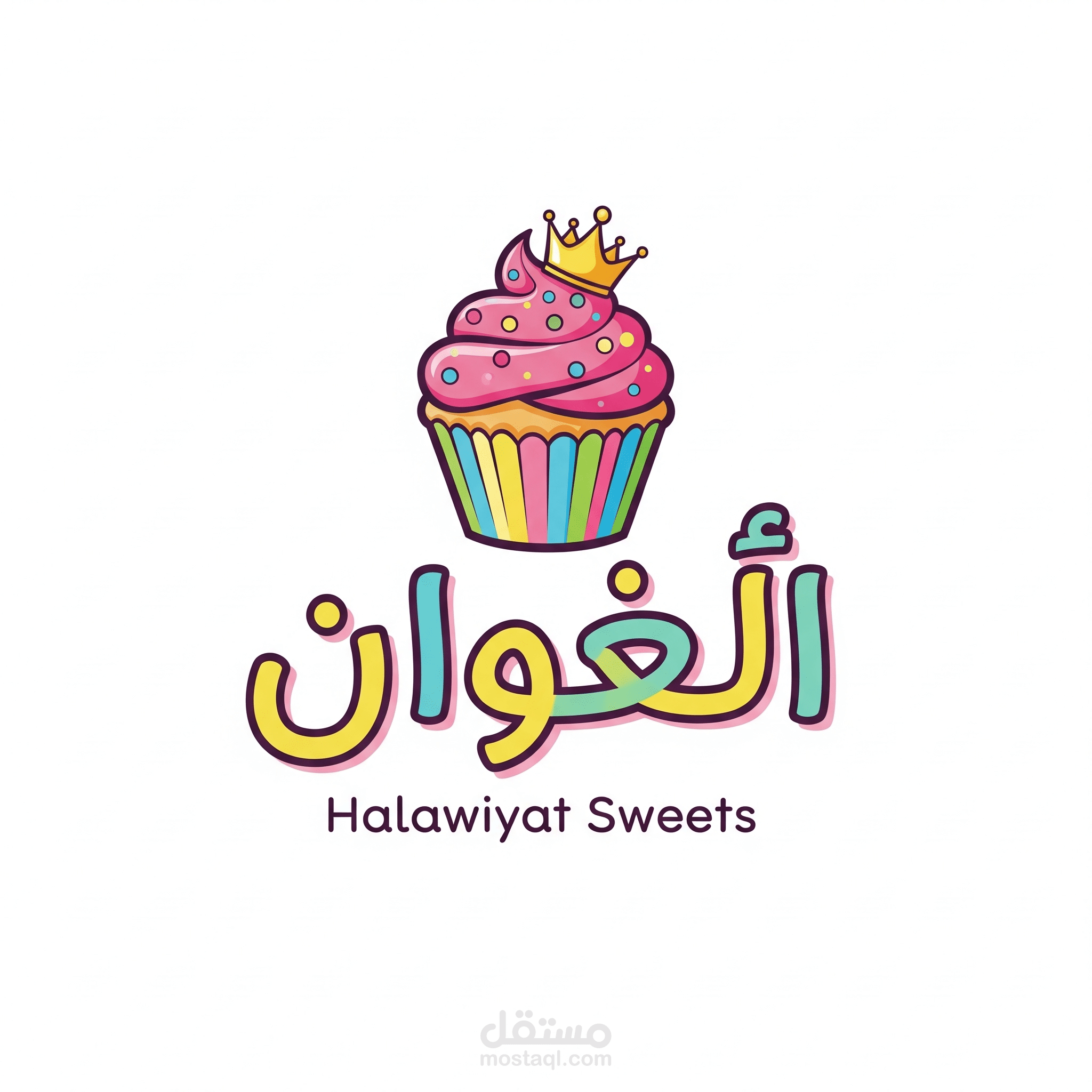 لوغو محل حلويات