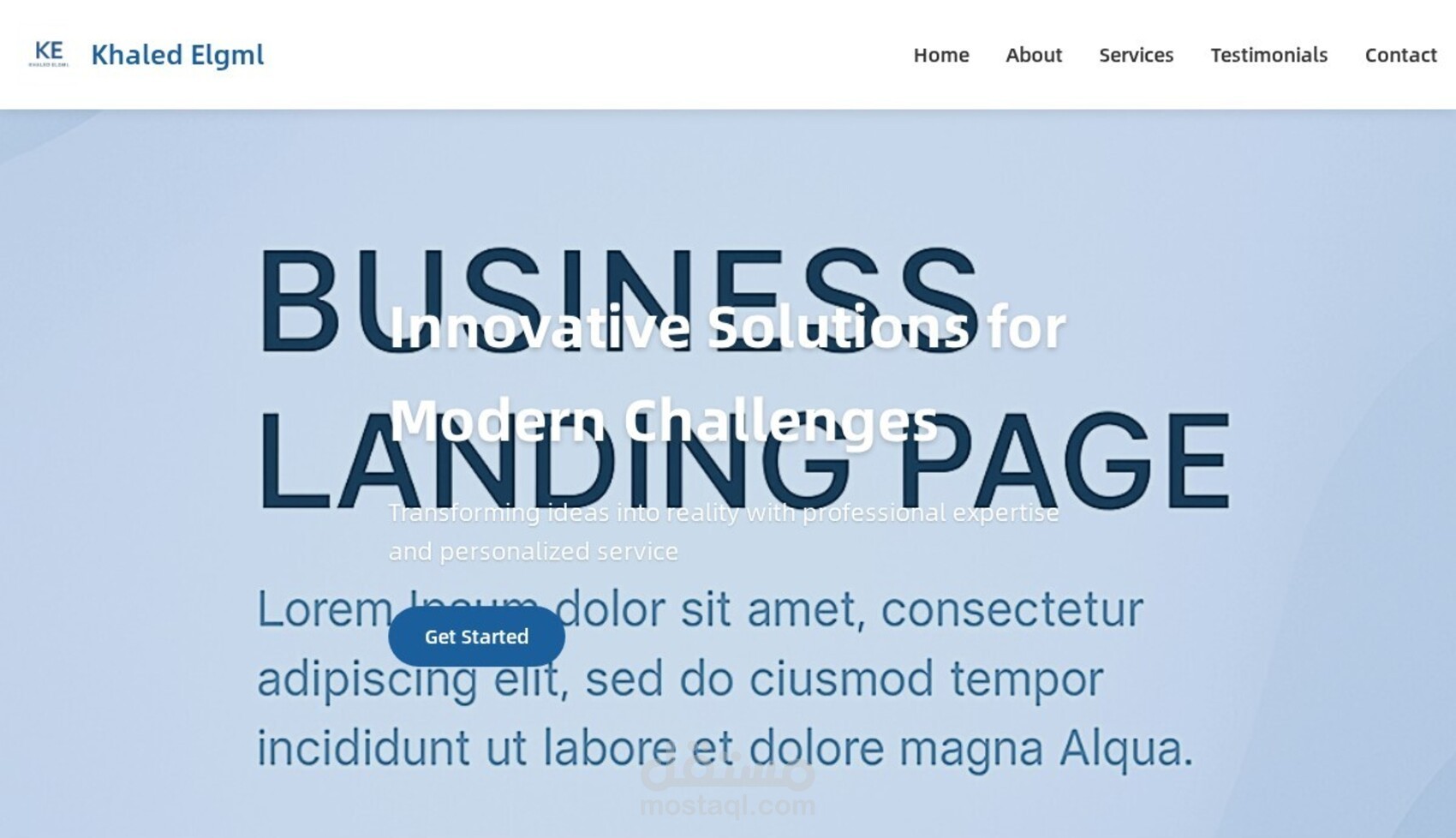 Personal Portfolio Website