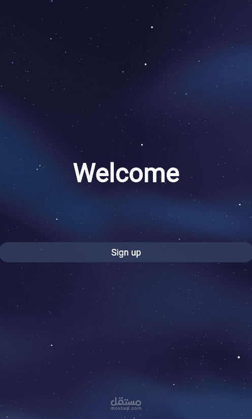 simple login & dashboard app