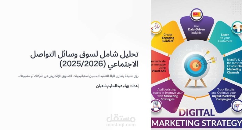 تحليل شامل لسوق وسائل التواصل الاجتماعي (2025/2026) مع رؤى عميقة وتقارير قابلة للتنفيذ لتحسين استراتيجيات التسويق الإلكتروني
