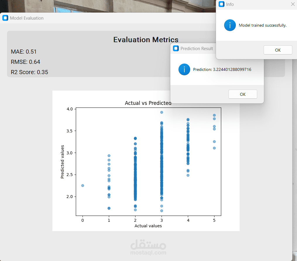 ML Analyzer Using CustomTkinter