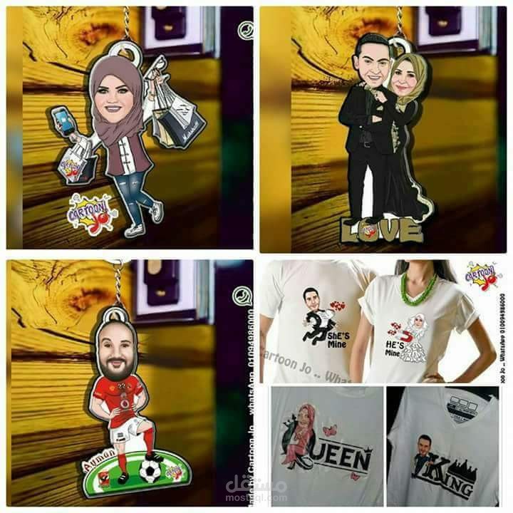 رسم ديجيتال مطبوع