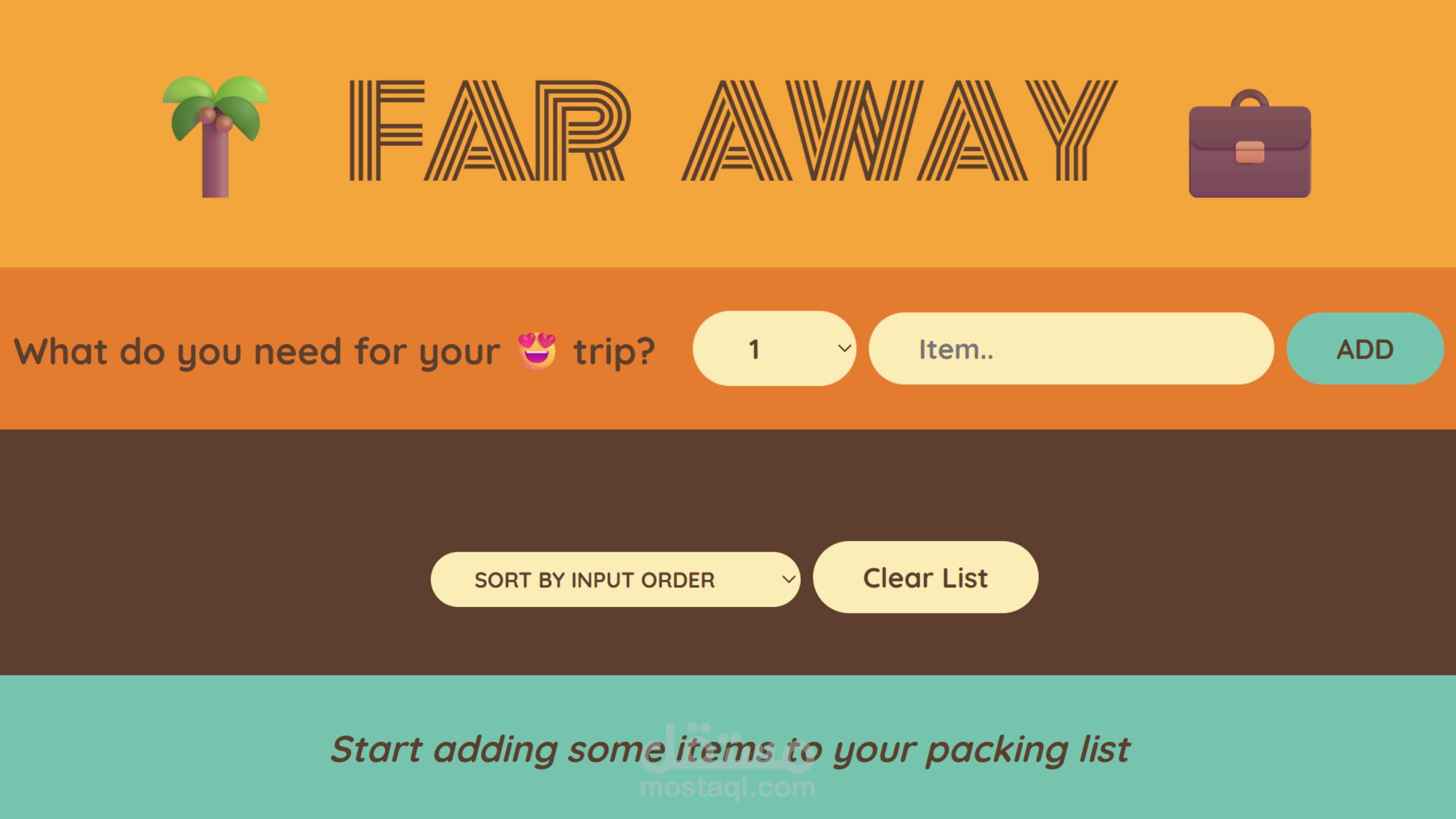 Travel List
