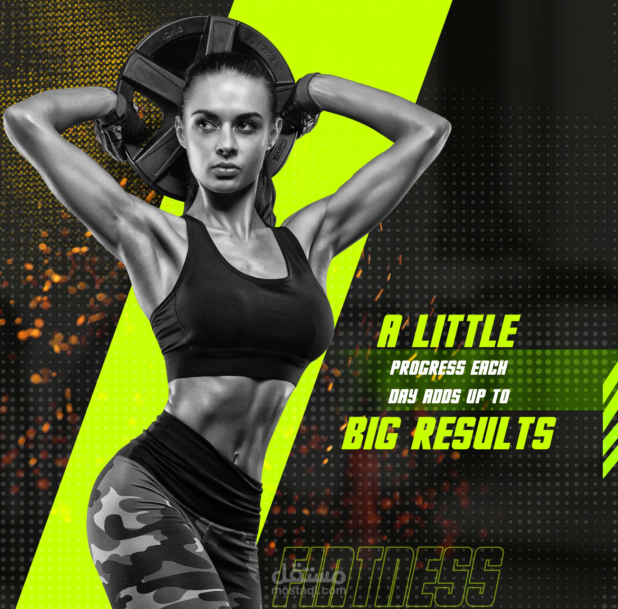 تصاميم احترافية لصالات الجيم – Social Media Posts