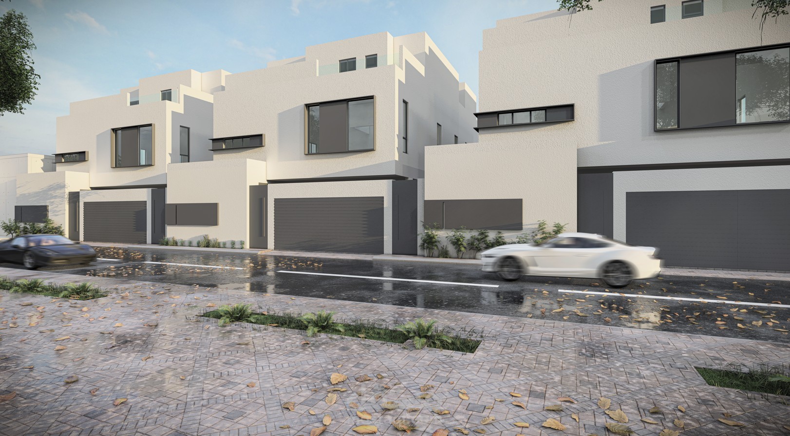 تصميم 6 فلل متناظرات لشركة تطوير عقاري