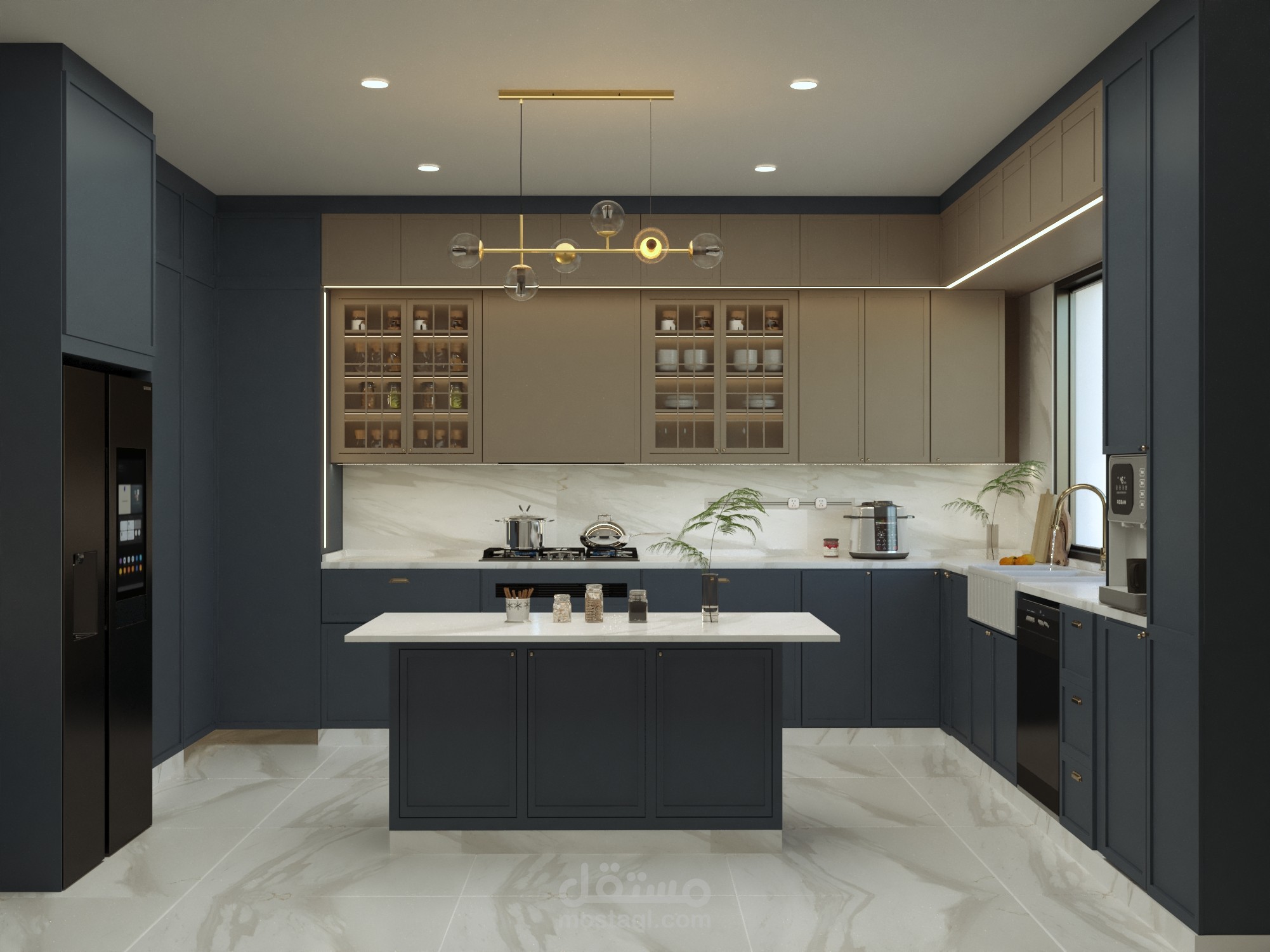 مطبخ Modern kitchen