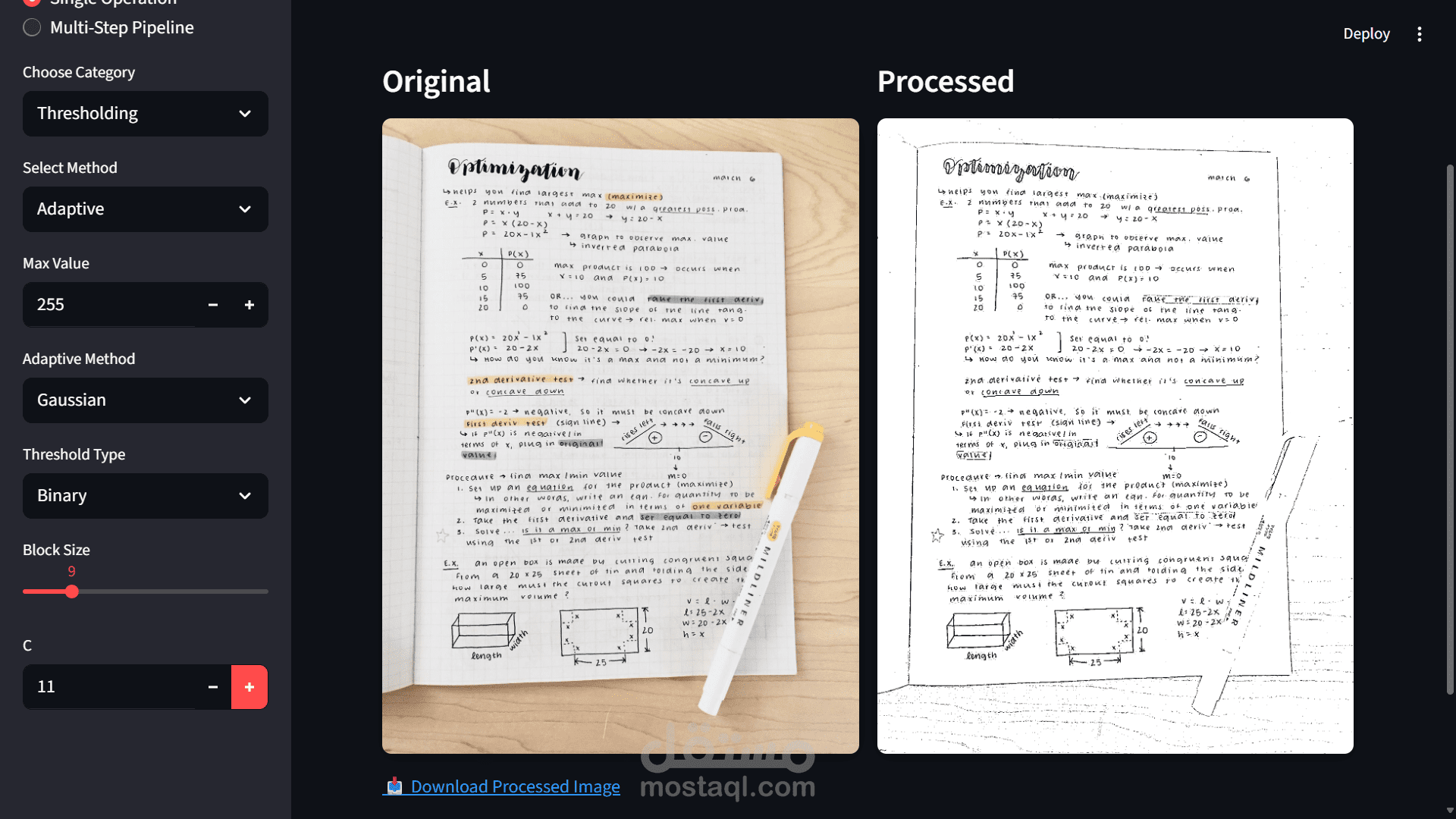 Image Processing Studio