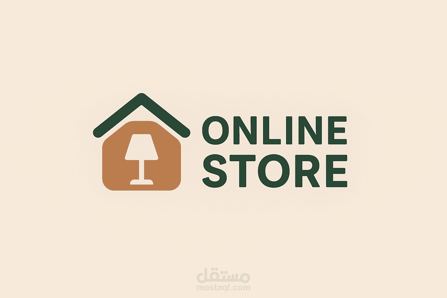 تصميم شعار وهوية بصرية لمتجر إلكتروني