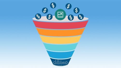 بناء قمع بيعي Sales Funnel - يعتبر ضمن خدمات تطوير المواقع والتطبيقات