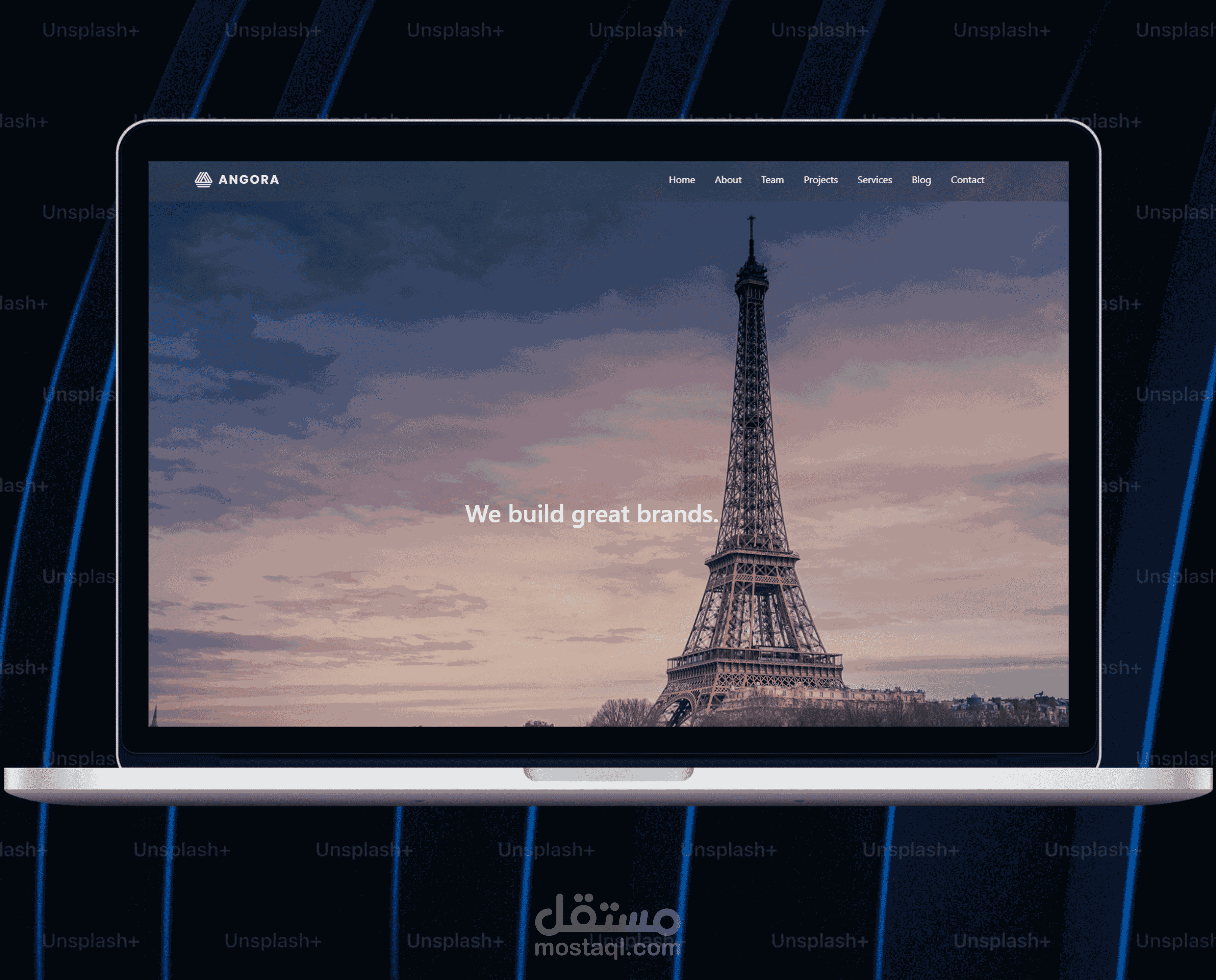 Angora – Responsive Multipurpose Website