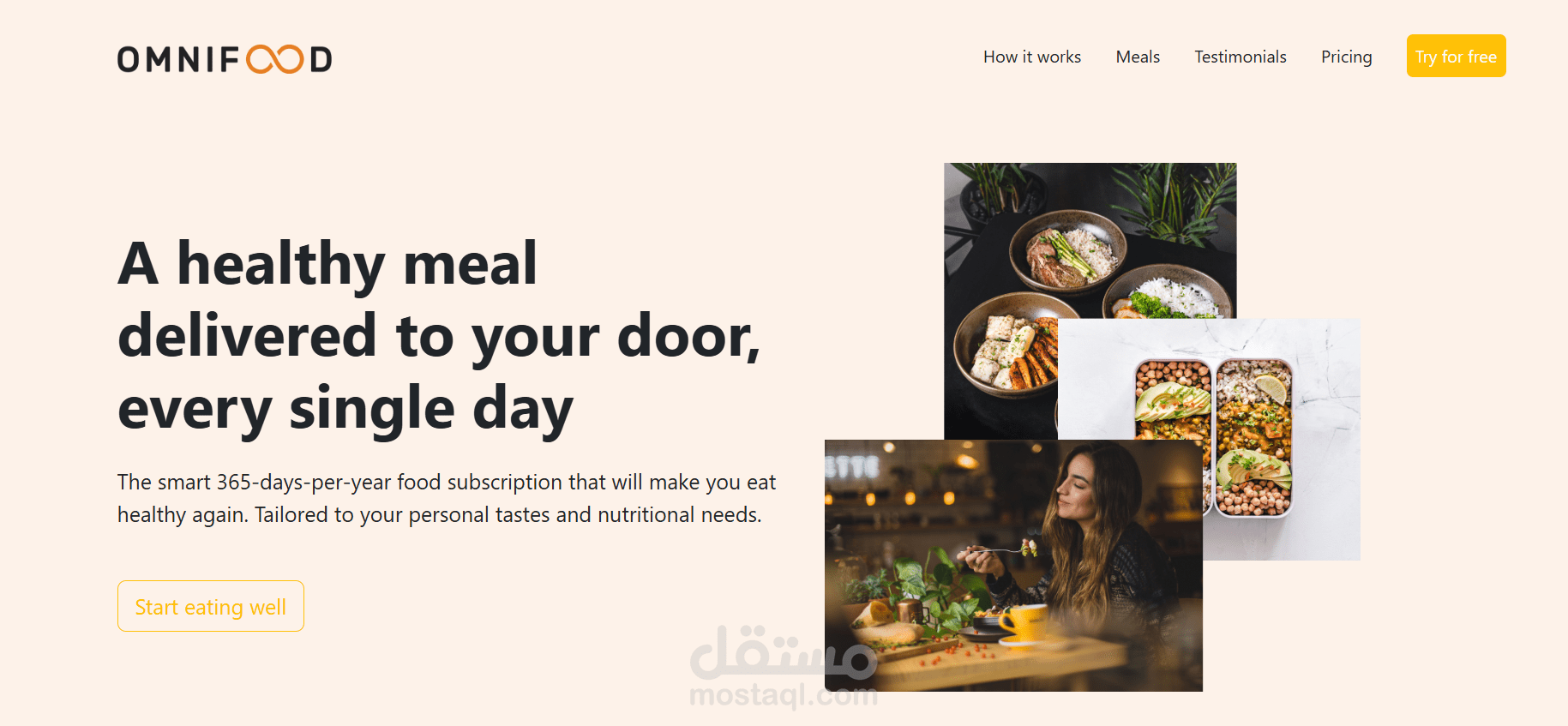 Ominfood Website