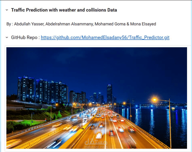 Traffic Prediction - Queens-New York
