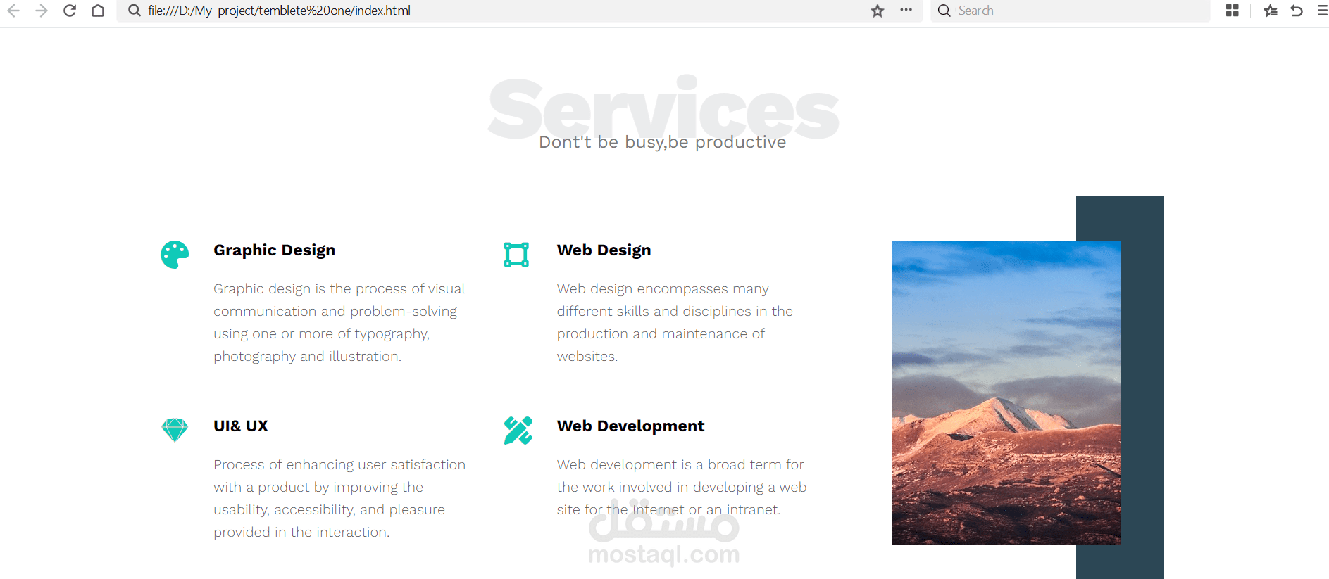 website