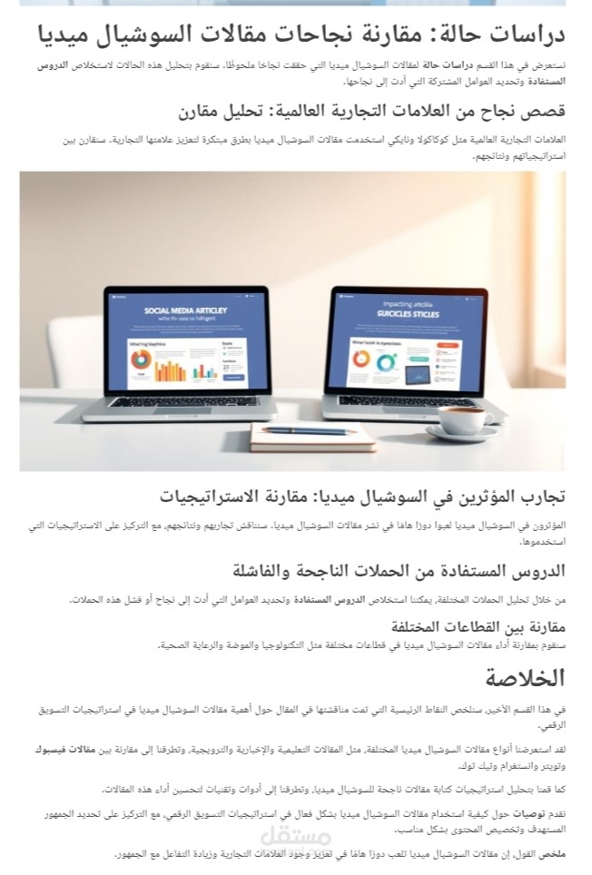 تحليل المقالات