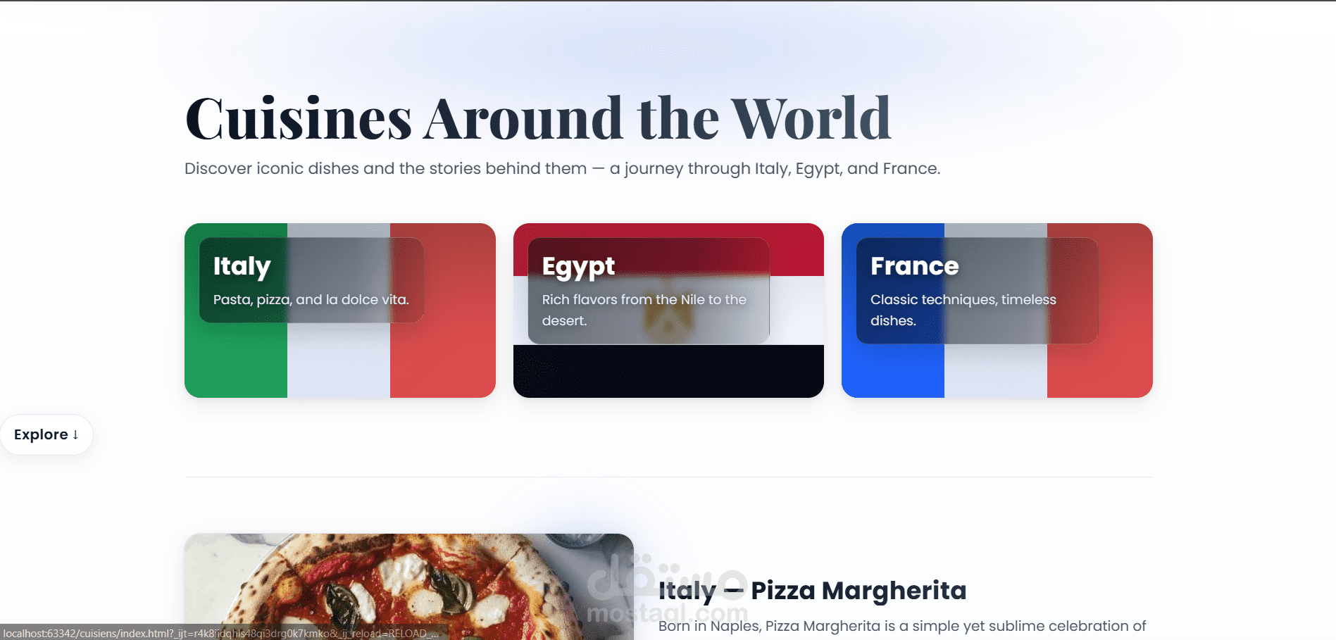 Cuisines around the world