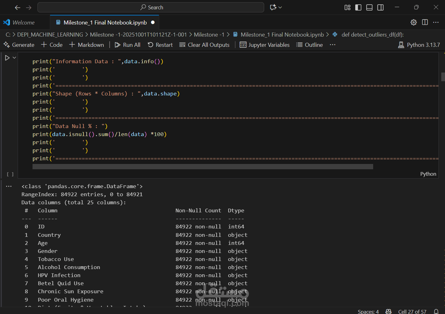 data analysis using python