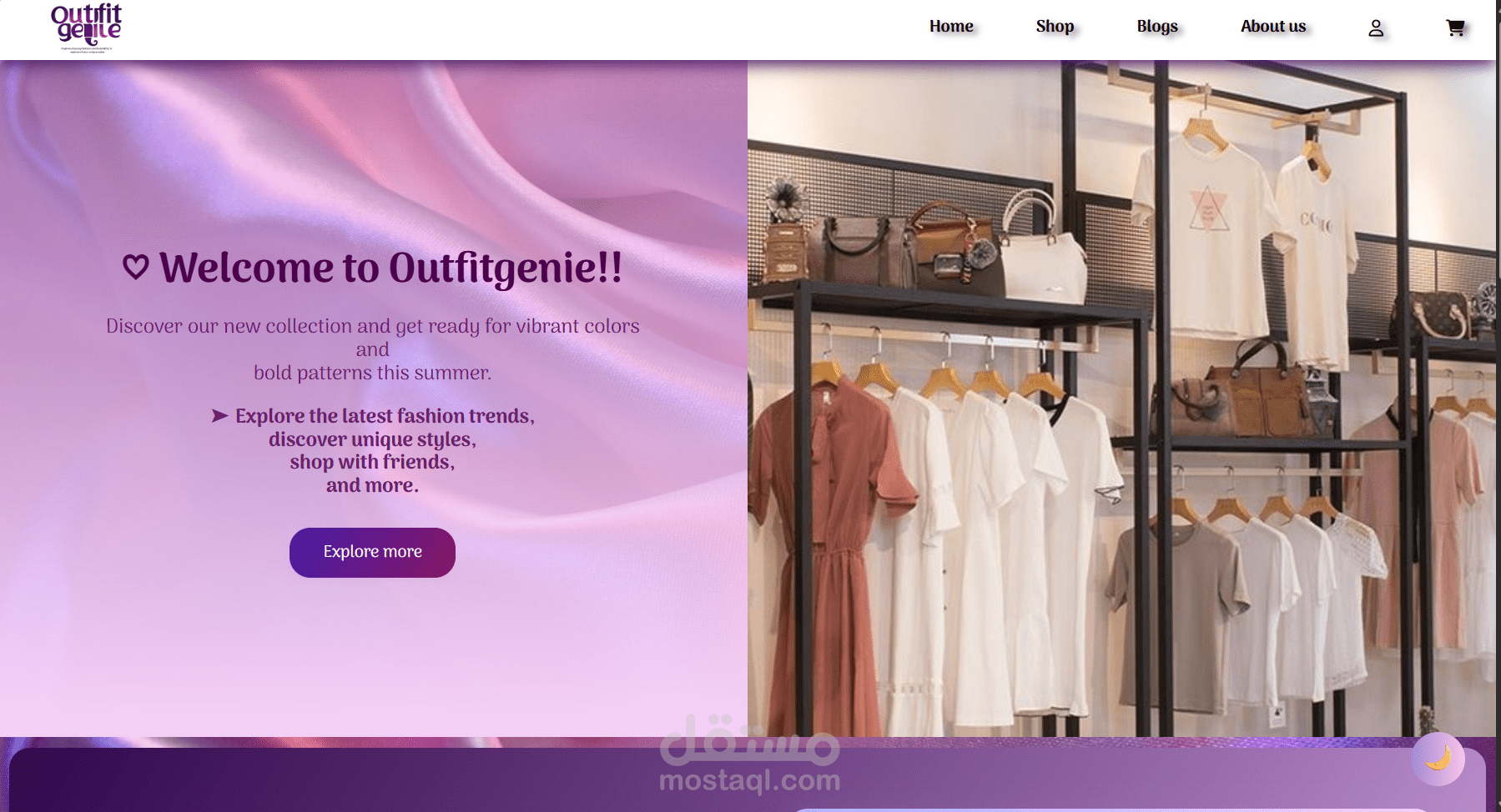 ecommerce website
