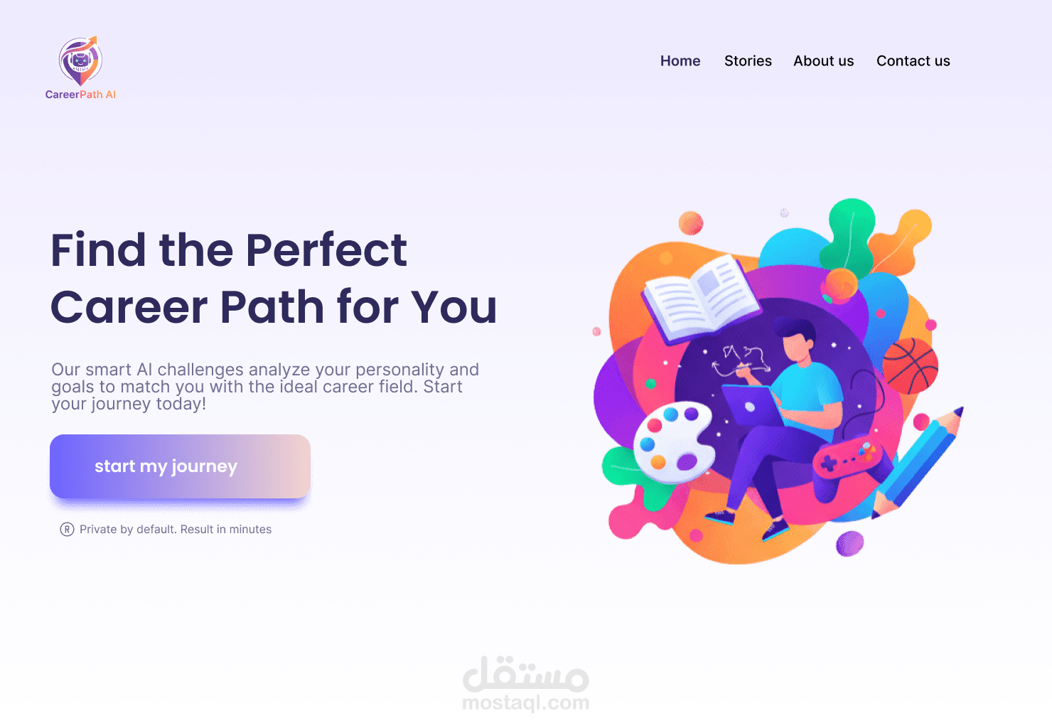 تصميم صفحة هبوط (Landing Page) احترافية وجذابة
