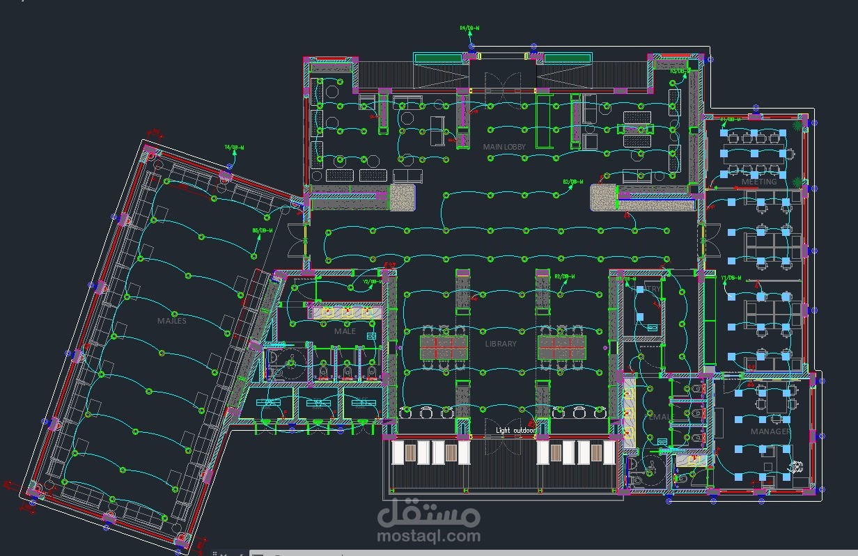 Design lighting plan