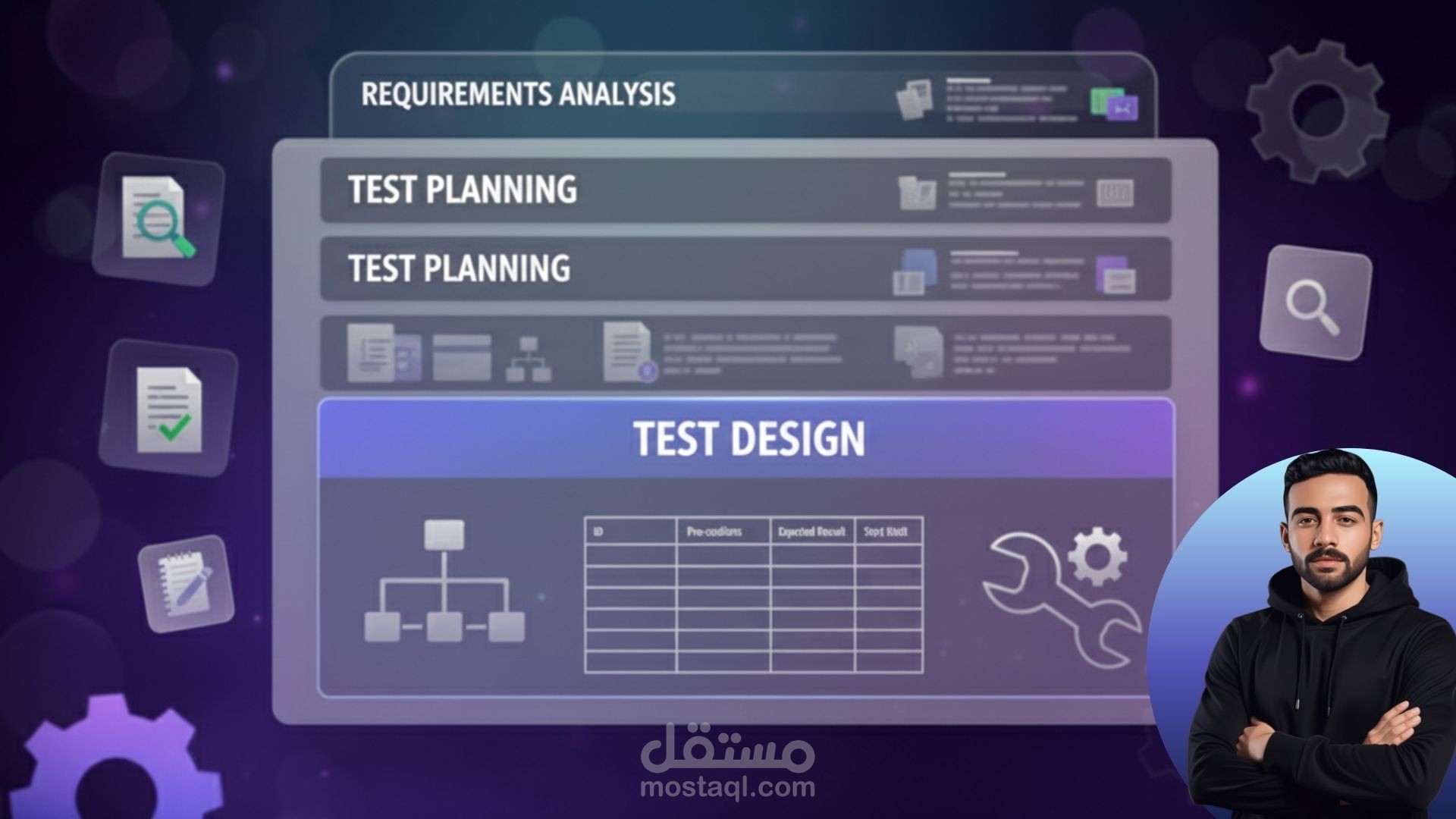 تصميم الاختبارات بناءا علي المتطلبات المكتوبة