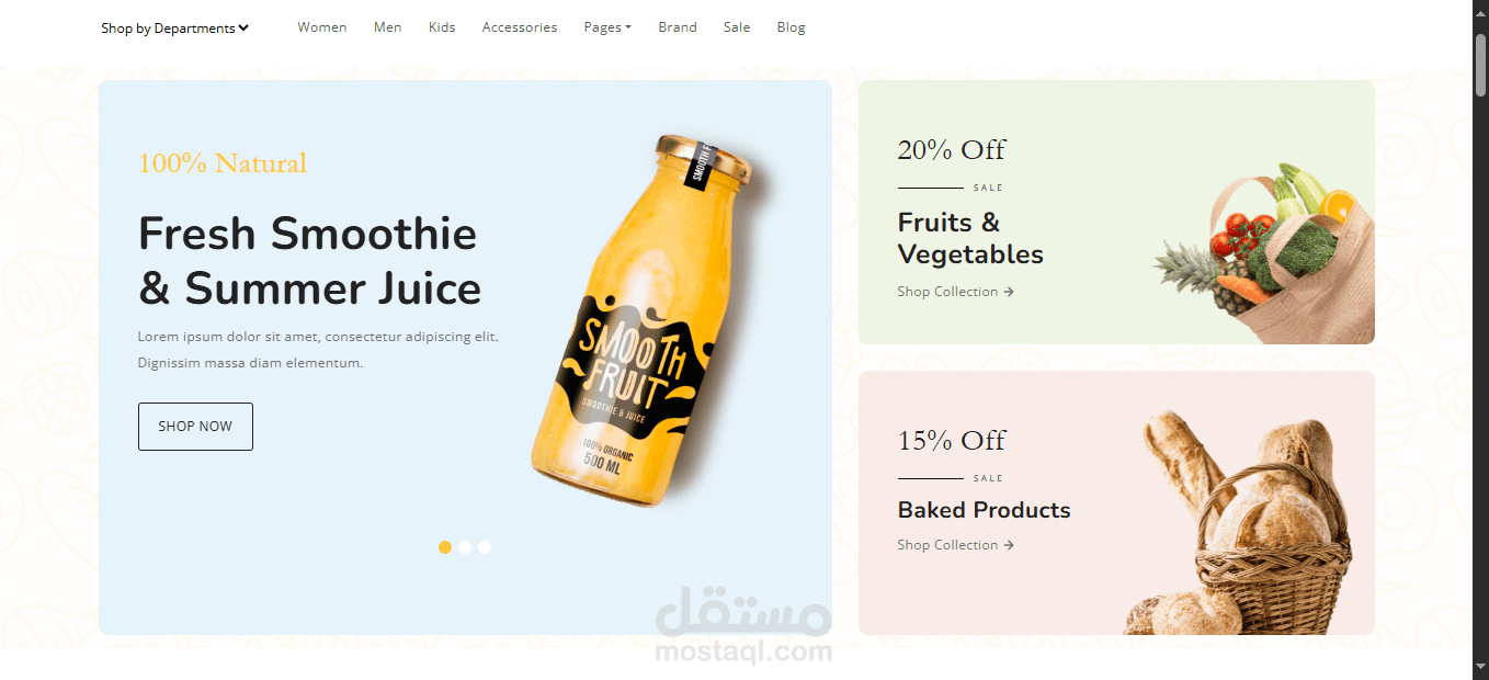 ُE-commerce with Payment integration
