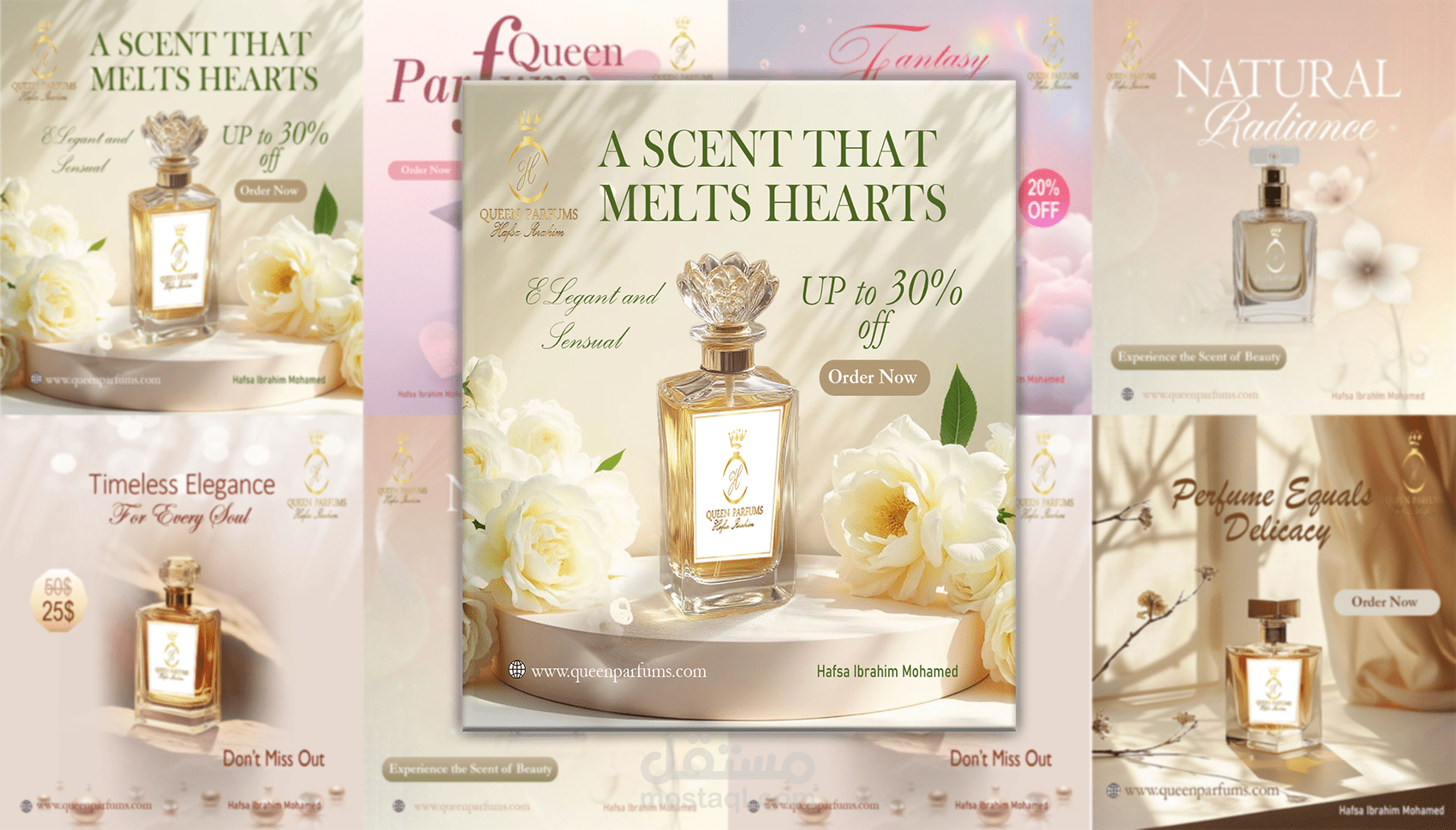 تصميم منشورات وإعلانات سوشيال ميديا تُبرز هوية مشروعك