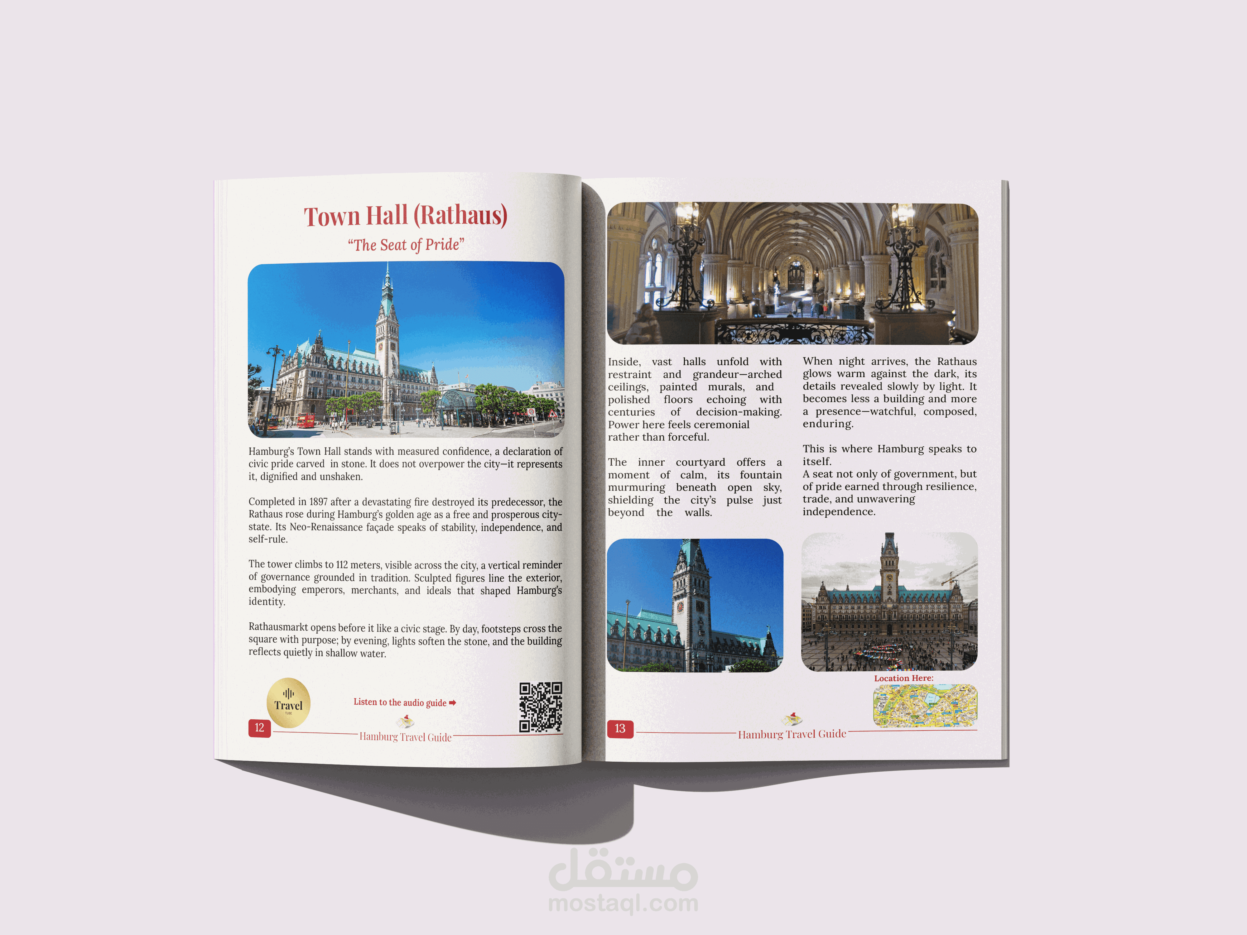 تصميم Layout مجلة وكتب - دليل سياحي Hamburg Deluxe Edition