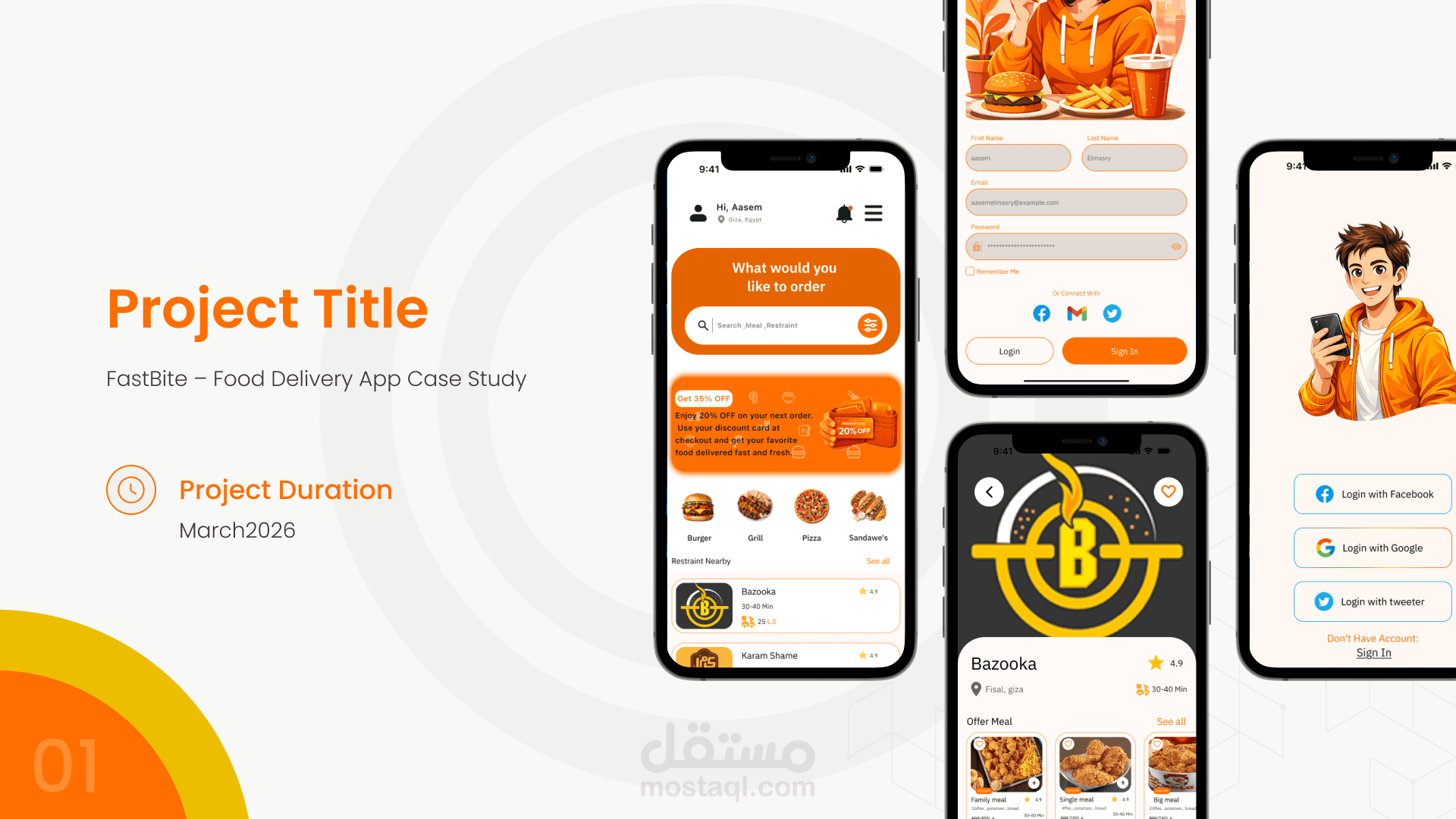 FastBite – Food Delivery App Case Study