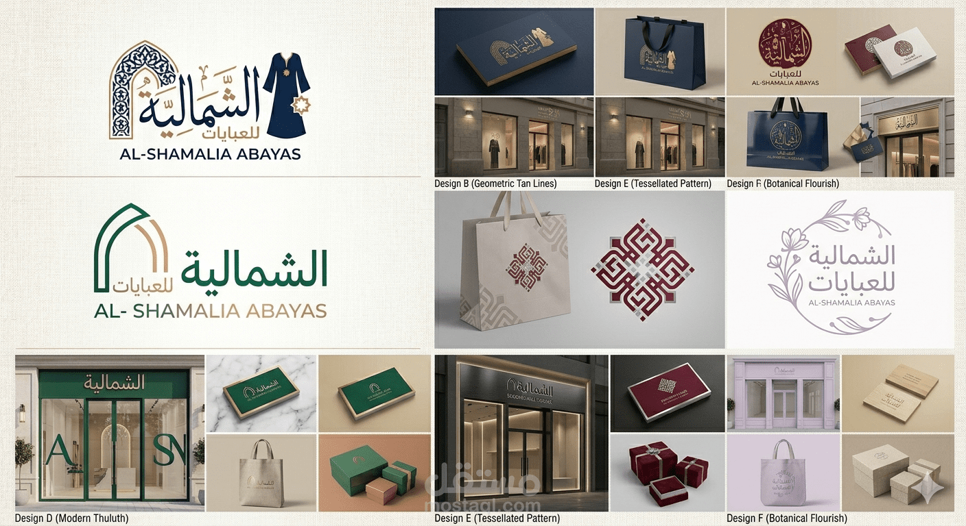 دعية واعلان لمعرض عبايات خليجية