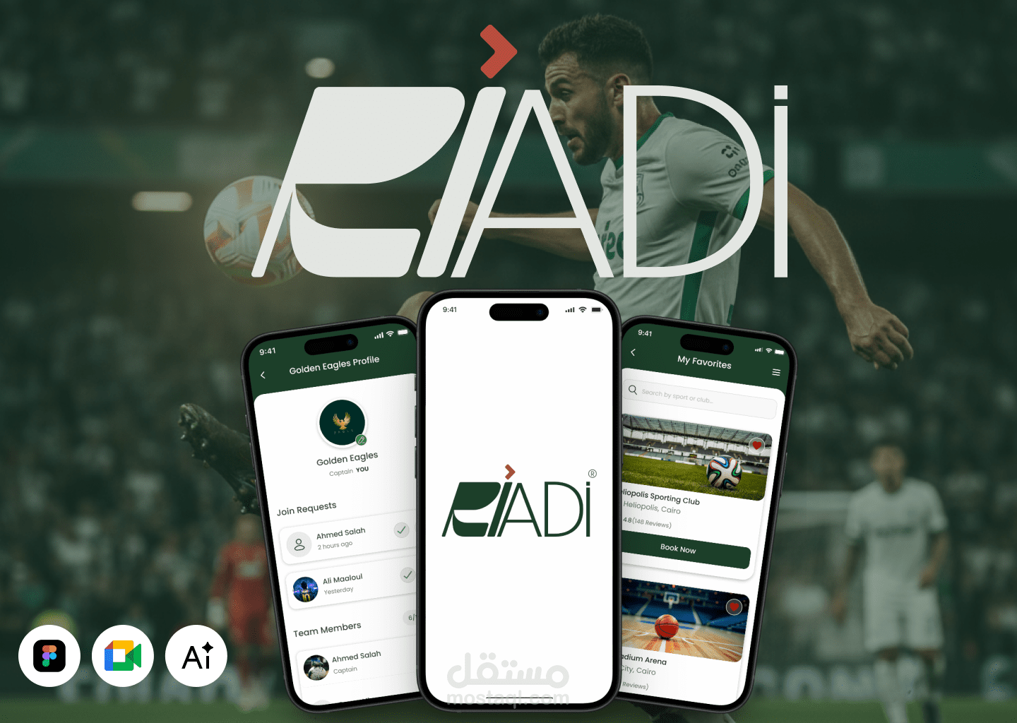UI/UX Design for Sports Booking Mobile App