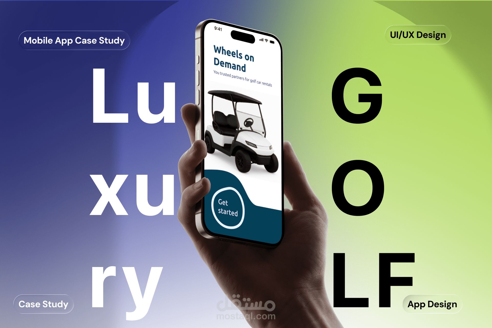 تطبيق luxury Golf