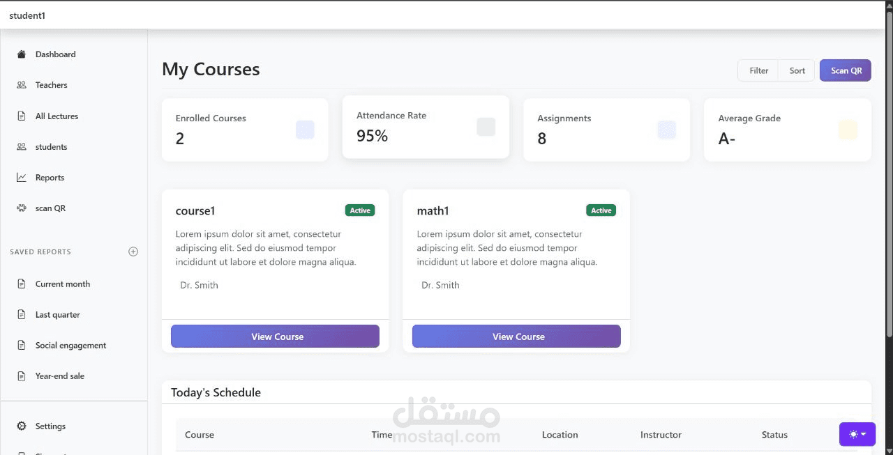 Full-Stack LMS Platform