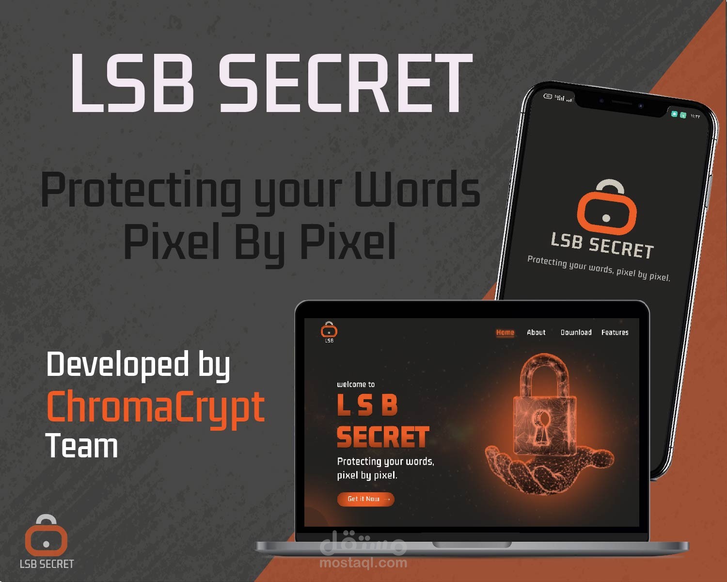 LSB Secret — Steganography-Based Secure Messaging Application