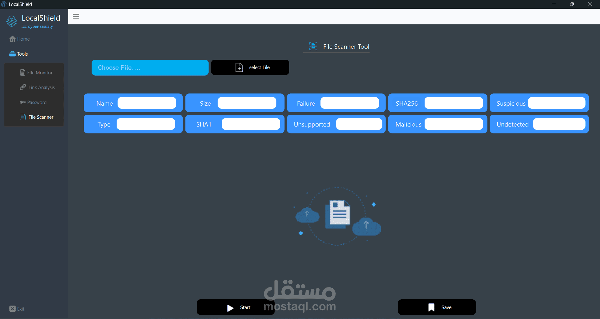LocalShield — File Monitoring and Security Desktop Application