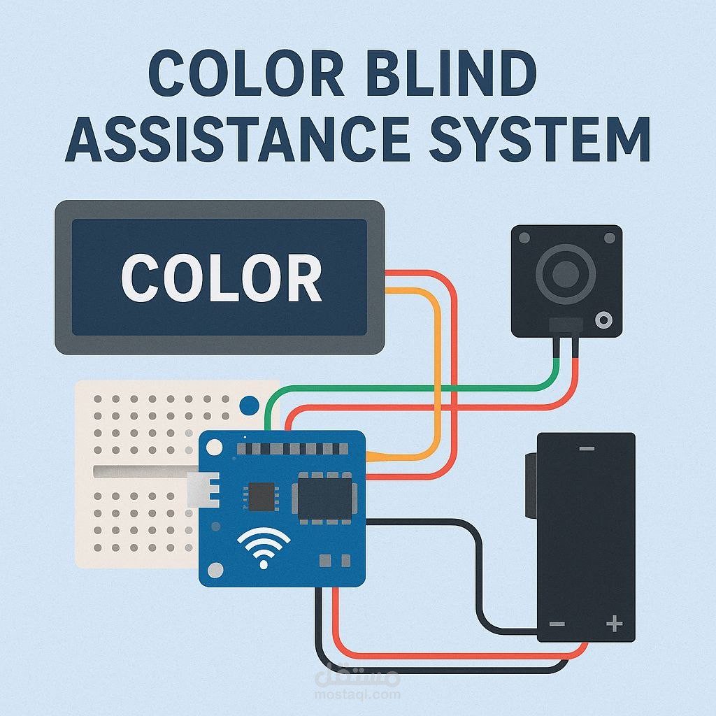 Life improving for color blinds using Al and IoT