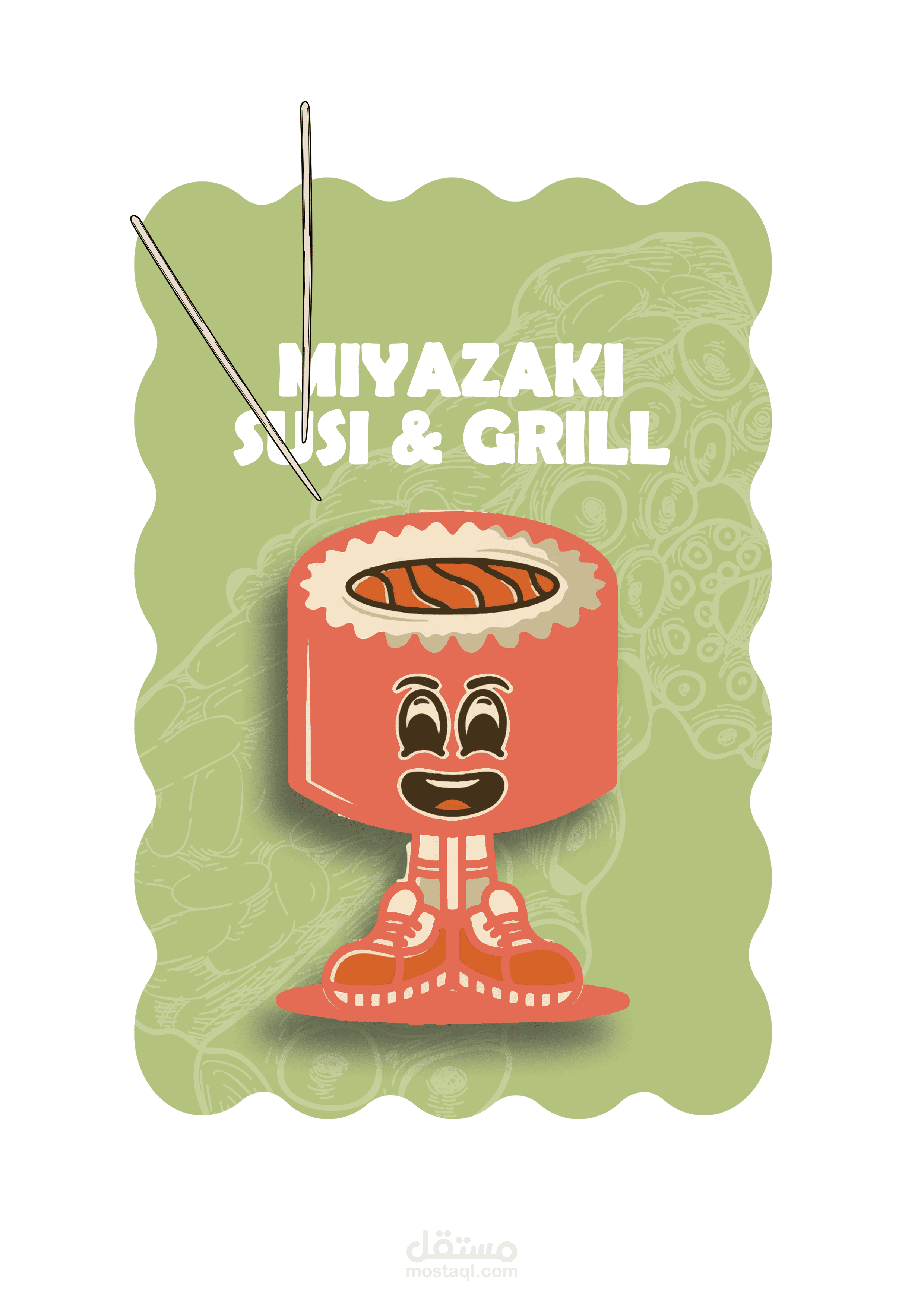 Interactive Menu Design for Miyazaki susi & grill Restaurant